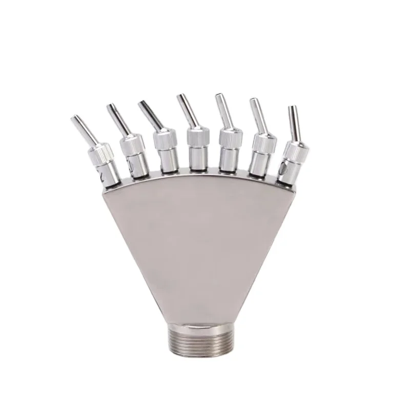 High Quality Stainless Steel PND Tail on Nozzle Multi-Specifications Water Crown Garden Stone Pond Products Manufactured