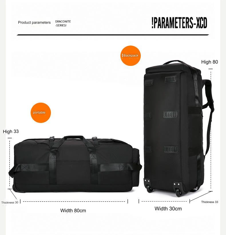 Custom Large Capacity Waterproof Oxford Unisex Combat Tactical Backpack Luggage Foldable Travel Bags Travelling Bag For Men