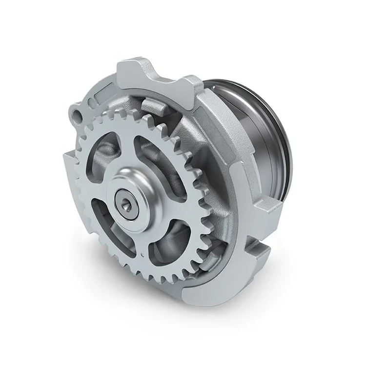 OEM Aluminium Zinc Alloy Die Castzinc Zamak Die Casting Products Automotive Car Truck Engine Oil Pump Body Cover Casing