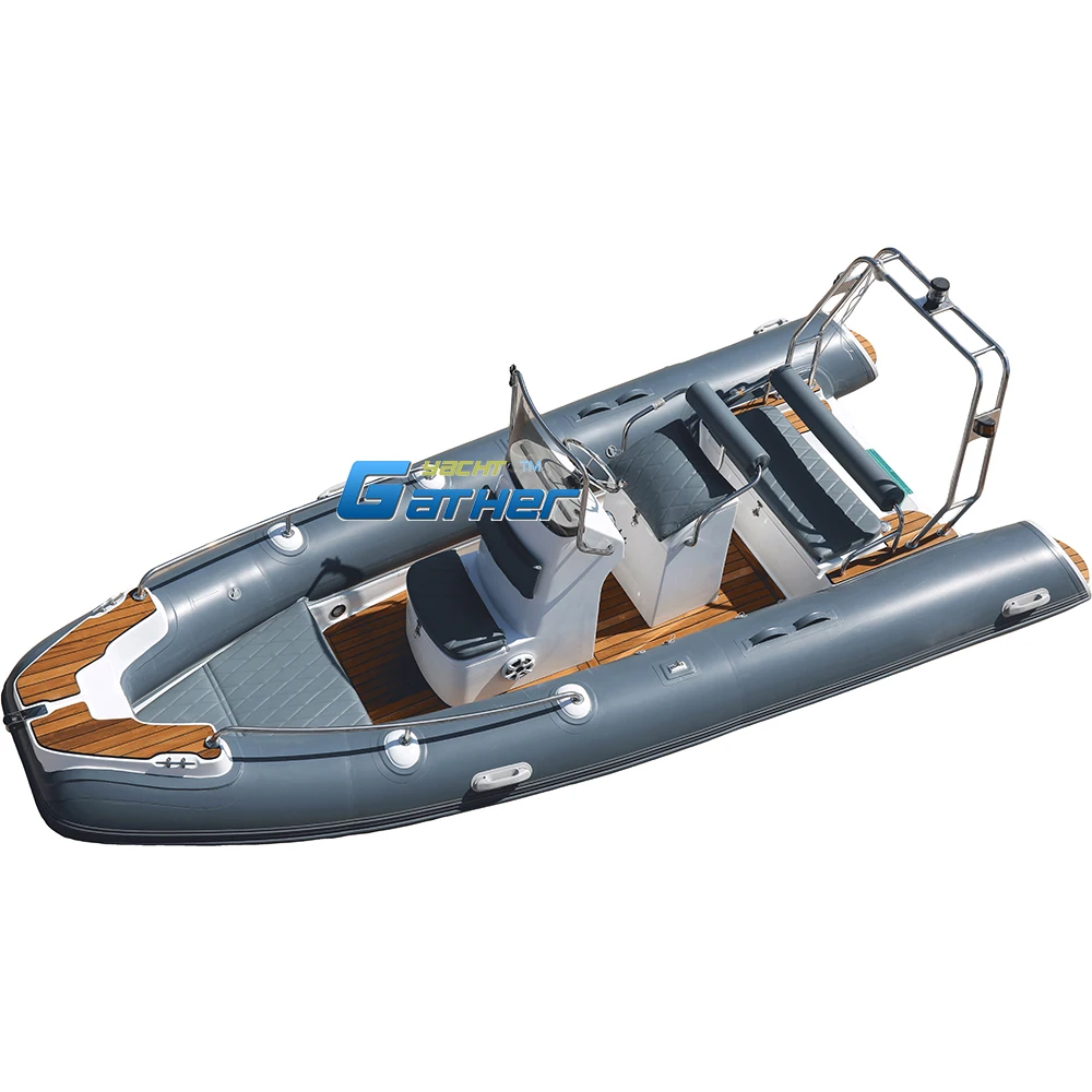 RIB520B Factory direct supply Rowing boat pontoon boat