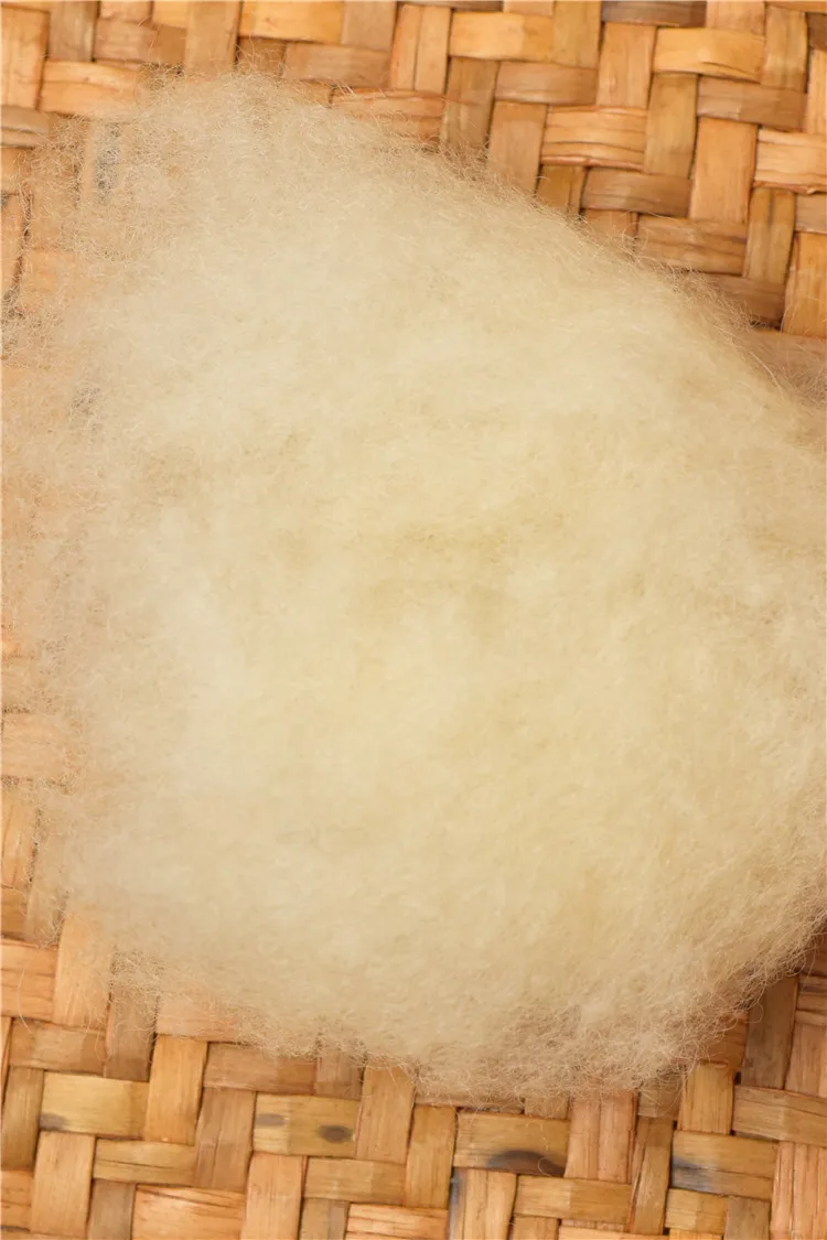 Natural White Scoured Merino Sheep Wool Fiber 19.5-21.5mic With Wholesale Price High Quality