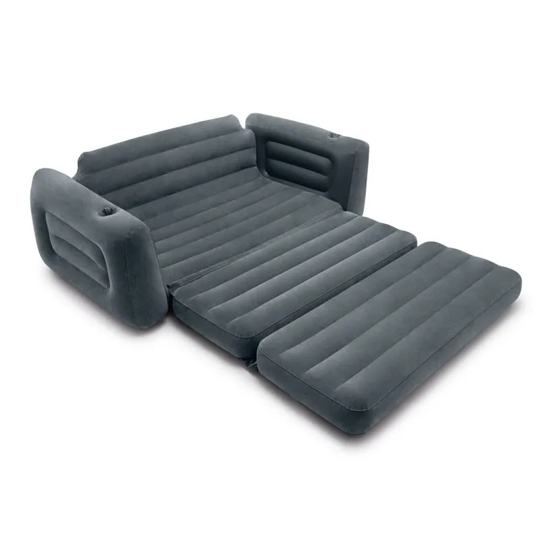 2022 new arrival hot selling outdoor small apartment  living room  foldable Inflatable double bed sofa chair