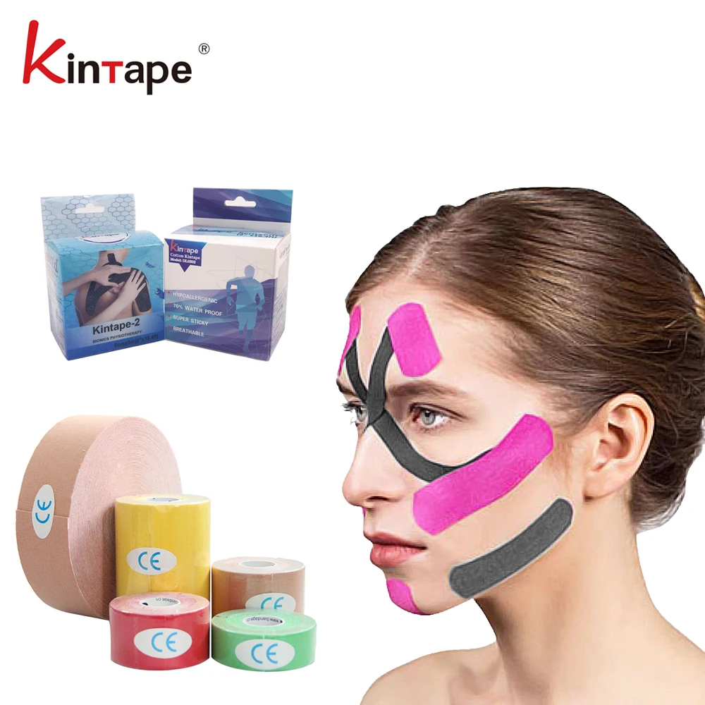 
Kinesiotape Physiotherapie Muscle Pain Relif Face Lifting Beauty Tape Remove facial wrinkles 