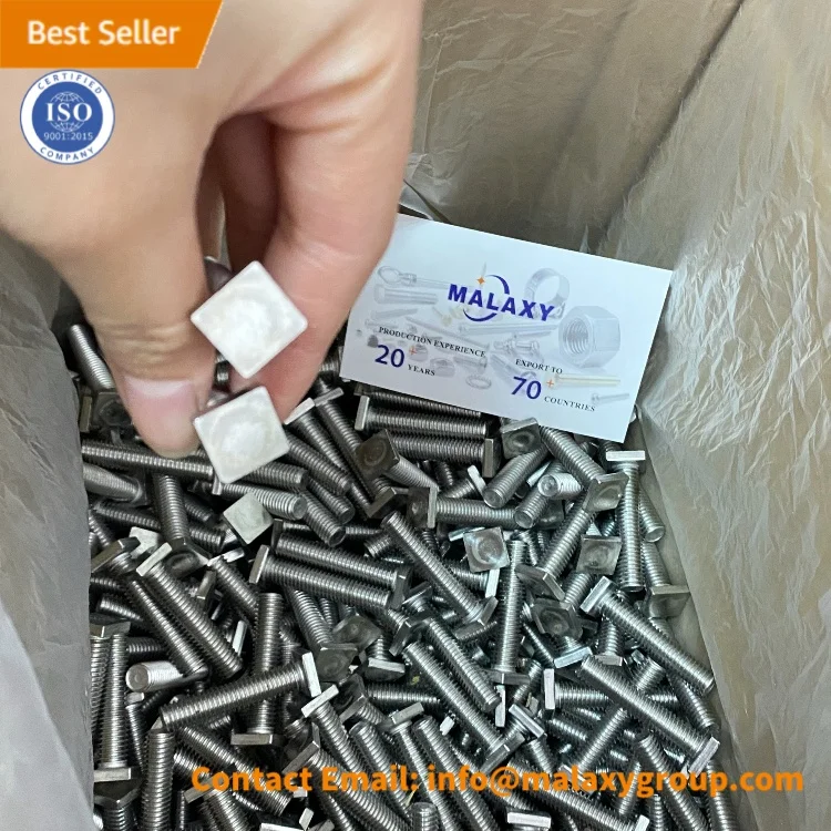 MALAXY T- 5-16-24 T Square Head Bolts
