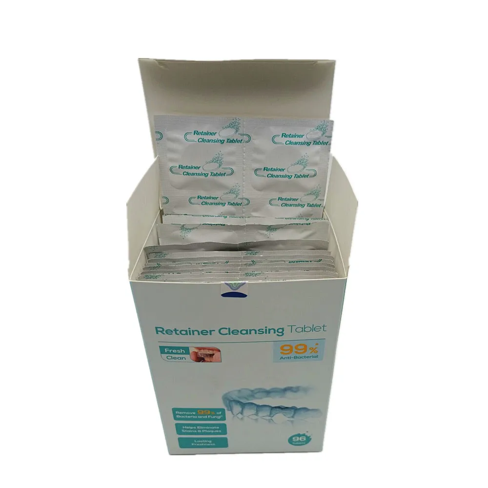 Removes Odor & Plaque Retainer Denture Cleaner Tablets Wholesale