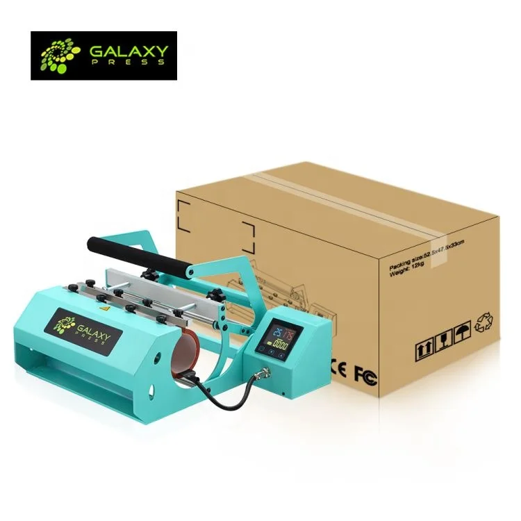 Galaxypress GS-205B плюс пресса теплоты сублимации кружка машина для полноцветная печать с 30 унций стакан нагреватель