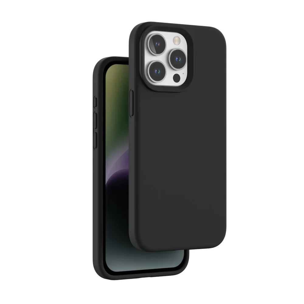 Мягкий сенсорный iPhone15pro квадратный роскошный жидкий силиконовый чехол для телефона