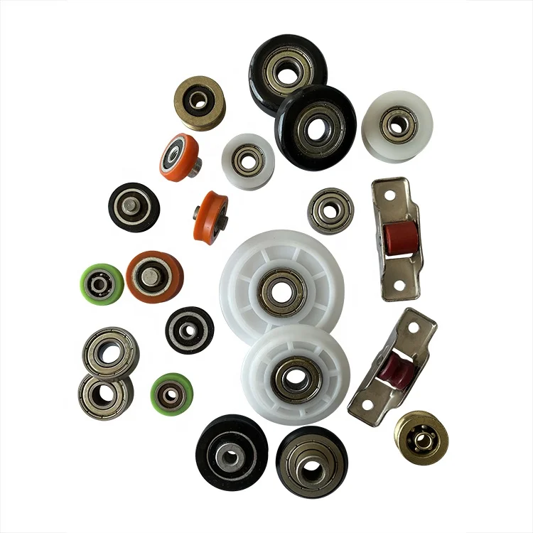 52mm POM Window Roller Pulley Glass Sliding Door Wardrobe Floor Sliding Wheel Guide Cam Rollers