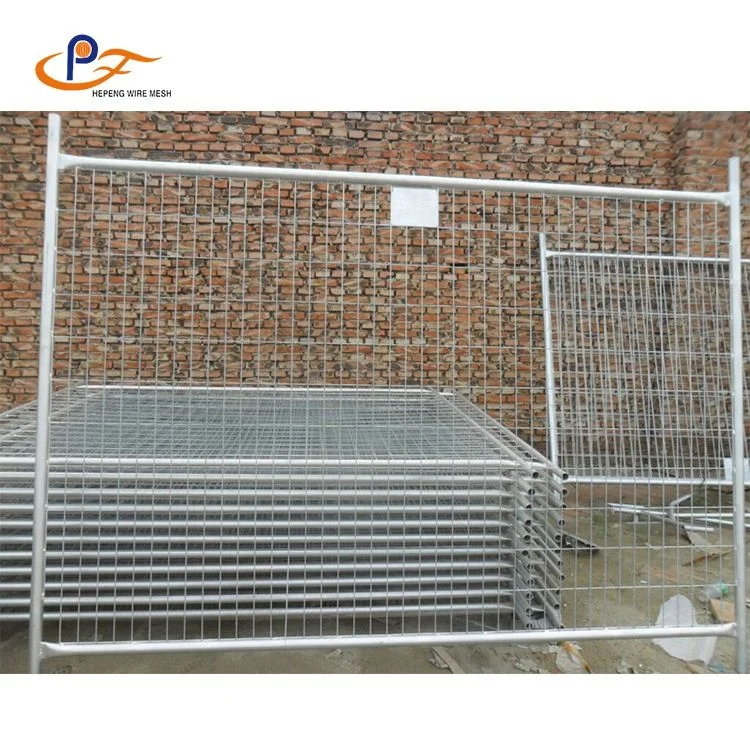 DDP High quality canada standard wire mesh construction site temporary fence panels