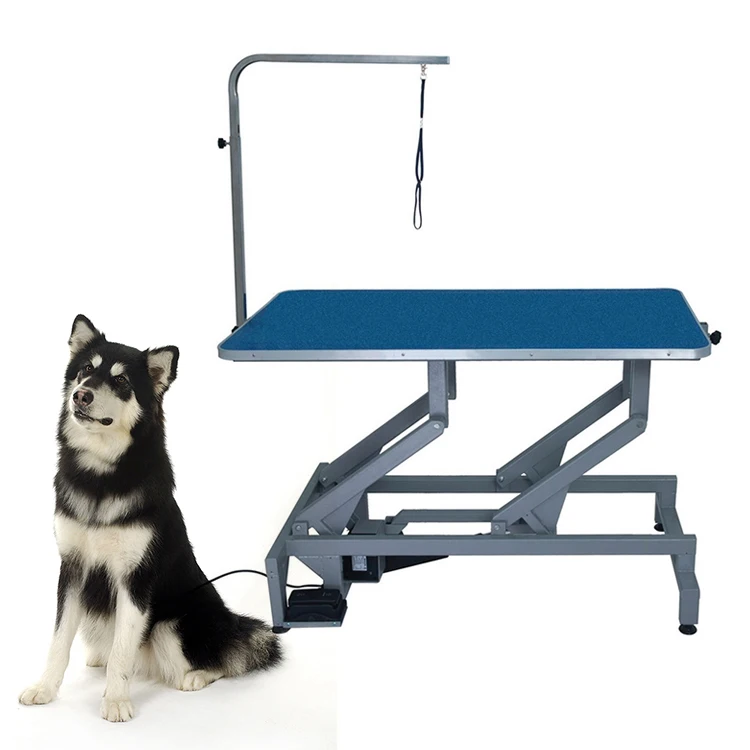 Pet Salon Groomer Dog Show Cat Shop  Low-Low Electric Lifting Table Height Adjustable Dog Pet Grooming Table
