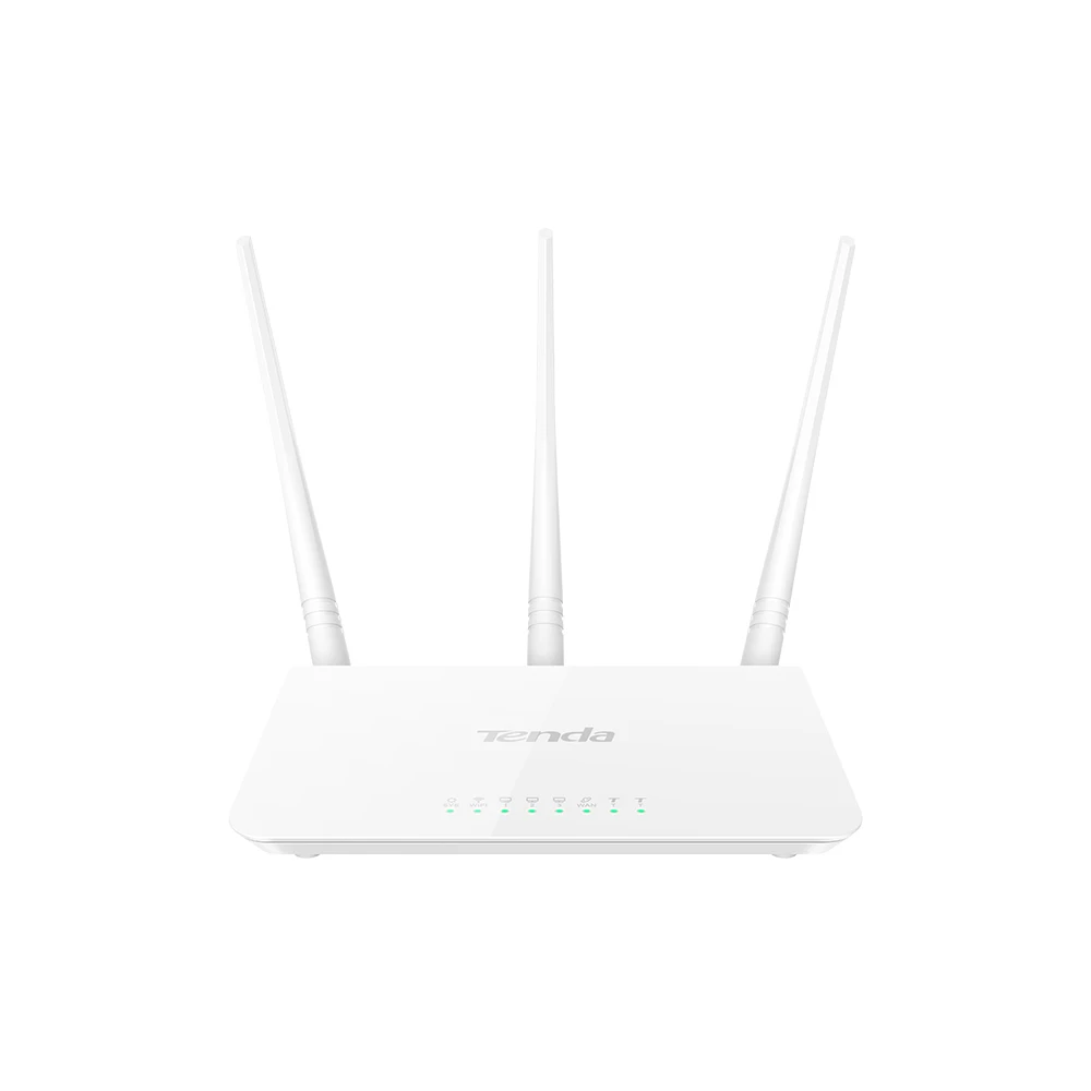 English Packing Original Tenda F3 Router 300mbps 4 Antenna 4 Port English Version Wireless Router Tenda