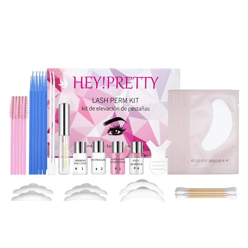 OEM/ODM eyelash perm kit full eyelash lift kit  Long Lasting Lash Lift Glue