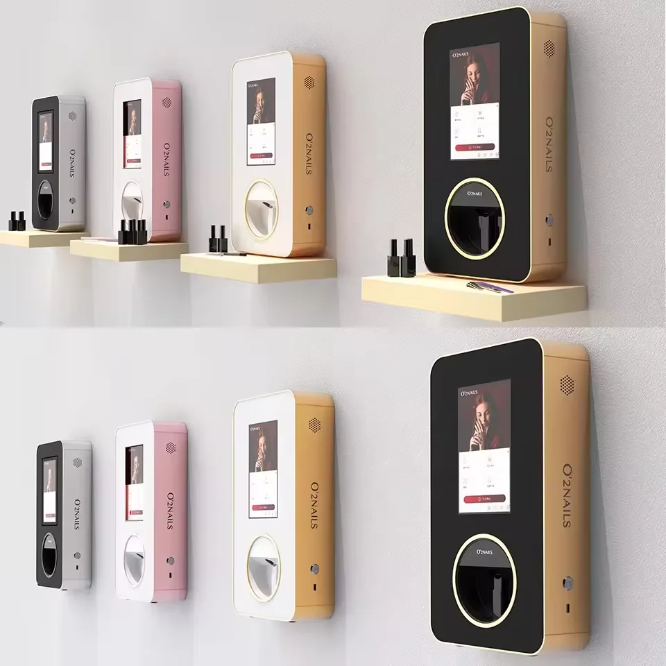 New nail product  nail printer X12.5 intelligent nail art machine wall hanging design