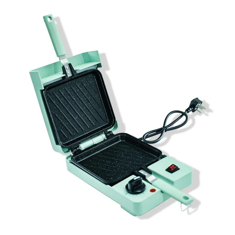 Electric Indoor Contact Grill Maker Sausage Rolling Temperature Control Sandwich Maker Sausage Maker Making Machine