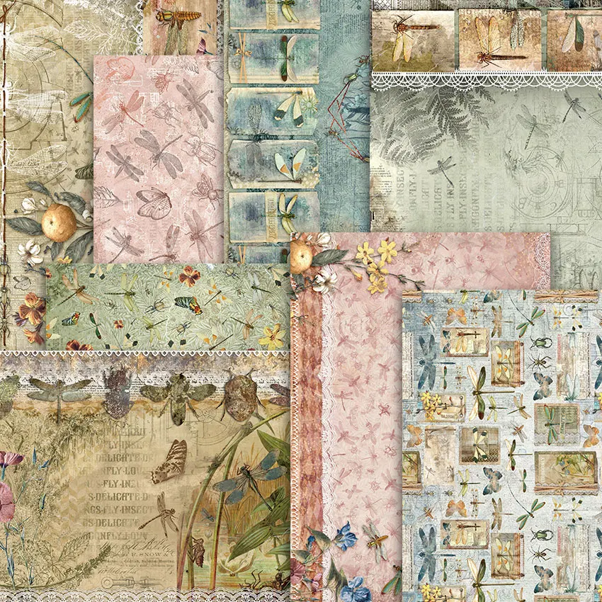 Paper Craft Junk Journal Scrapbooking Creative Cardmaking  A5 Cardstock DIY Paper Material