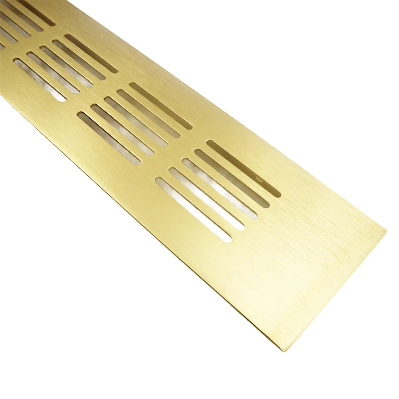 JIAXIN 50mm width aluminum air ventilation grille for kitchen cabinet cupboard and office desk