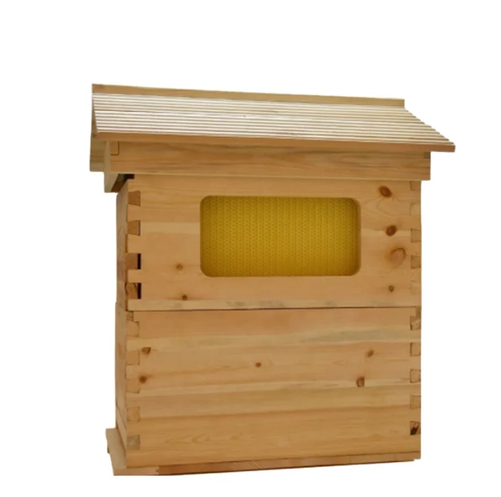 Factory Latest Square Wood Convenient and Durable Non Custom Beehive for Bee