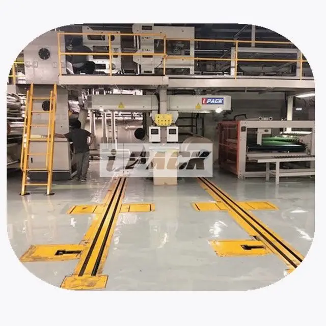 High Accuracy Automatic Paper Roll Splicer Machine for 3 5 7 ply corrugated cardboard production line