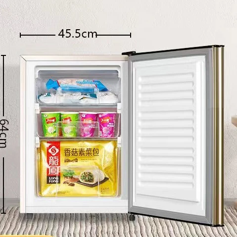 56L Single Door Minibar Bedroom Freezer Hotel Room Drinks Beverage Fridges Refrigerator for hotel