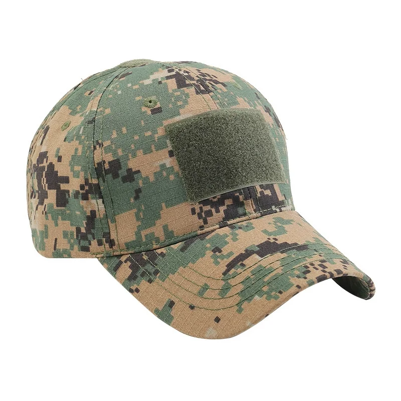 wholesale gorras male  sport snapback cap men  camouflage running hat cap with removable velcro patches