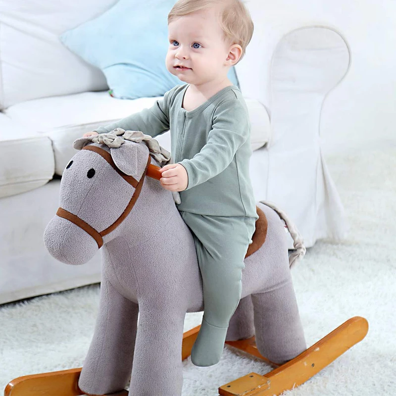 Glory Baby Rompers zipper romper organic cotton wholesale  baby clothing set infant rompers pajamas with mitten