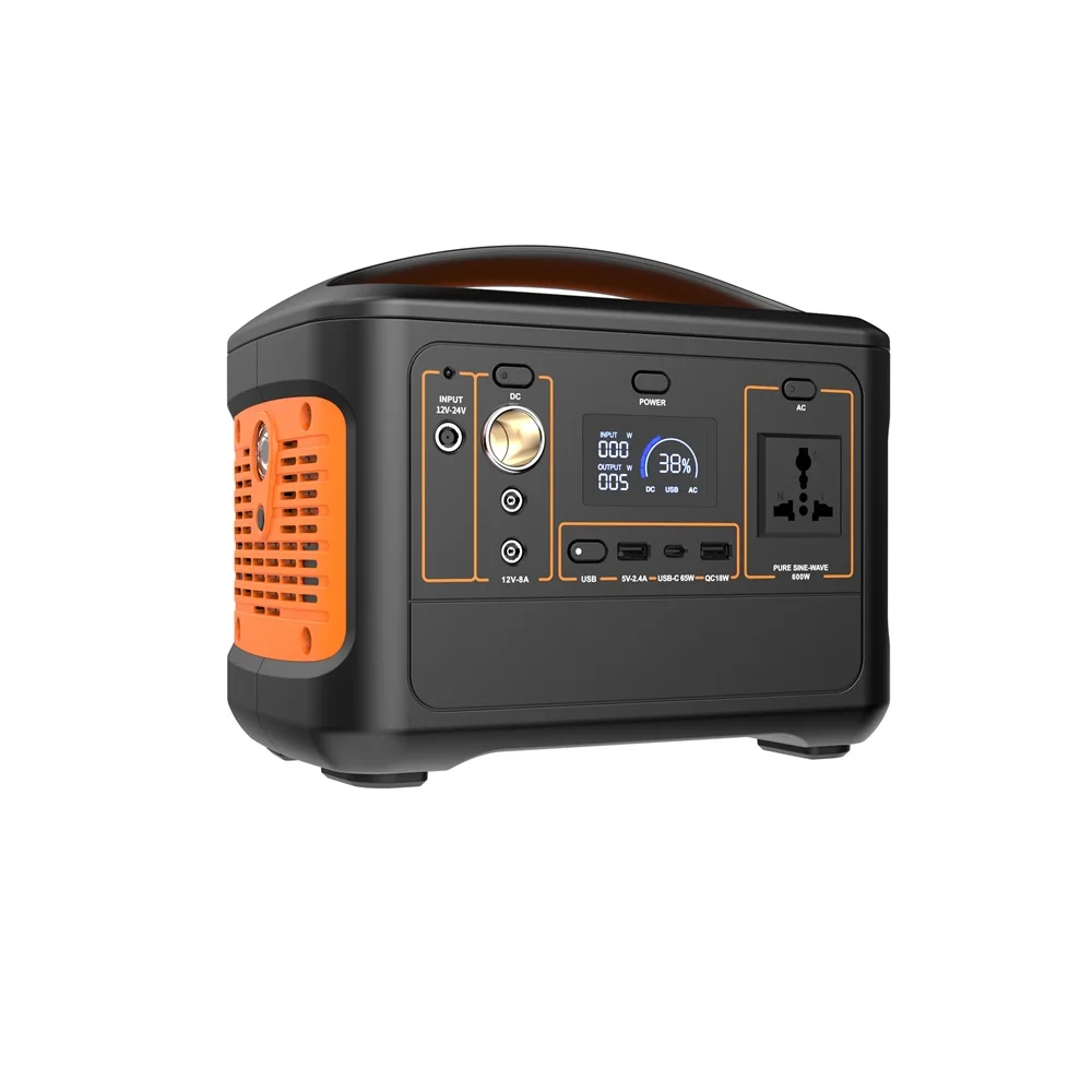 600W Portable Energy Power Station Hot Selling Custom Logo Wireless Charging Battery  Generator Banks China Factory For Outdoor