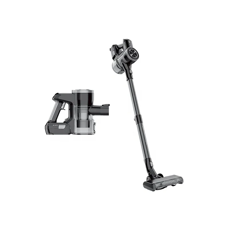 New Design Hight Suction Auto Empty Central System Station Upright Carpet Vacuum Cleaner