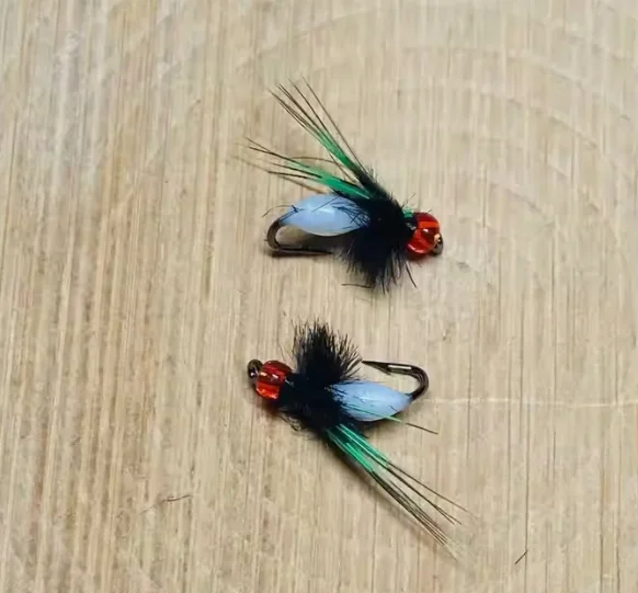 High quality bait set fishing double hook bionic needle bait fly bait line set