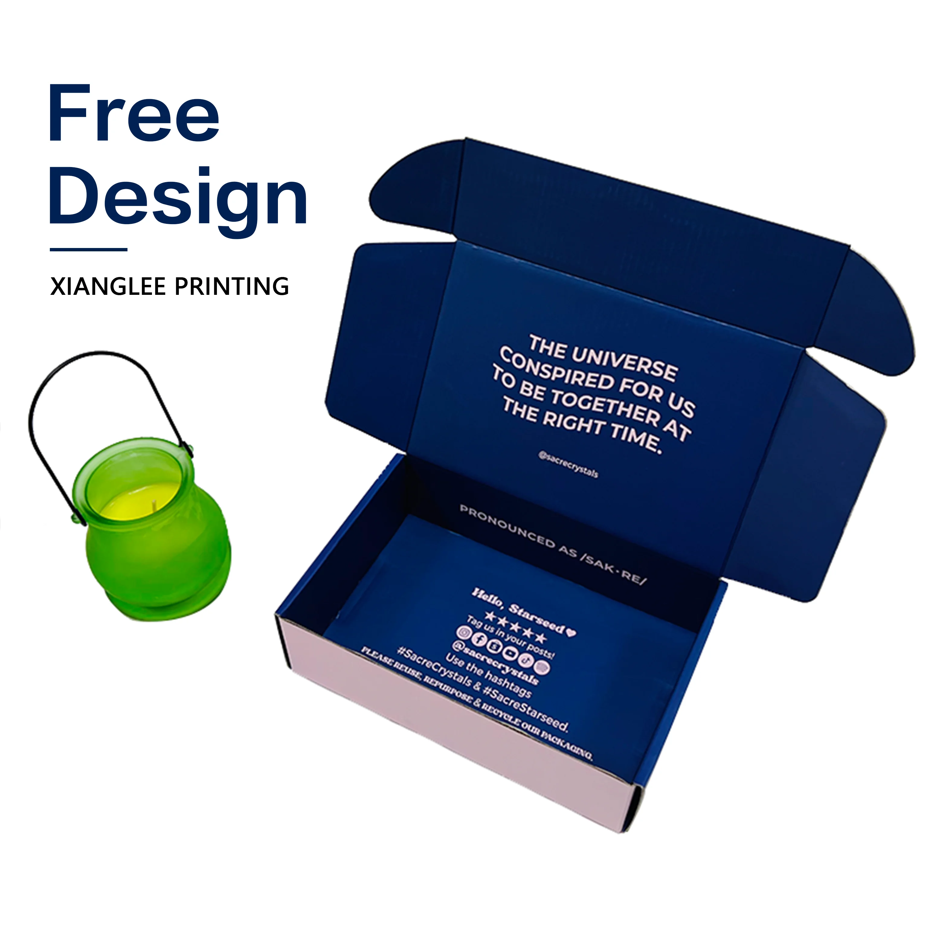 Custom Brand Logo Printing Pink Custom Corrugated Shipping Box Pink Color Logo Print Locking Mailer Packaging Mailing Box