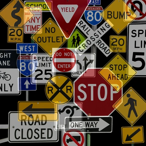 Алюминиевые светоотражающие дорожные предупреждающие знаки в оаэ