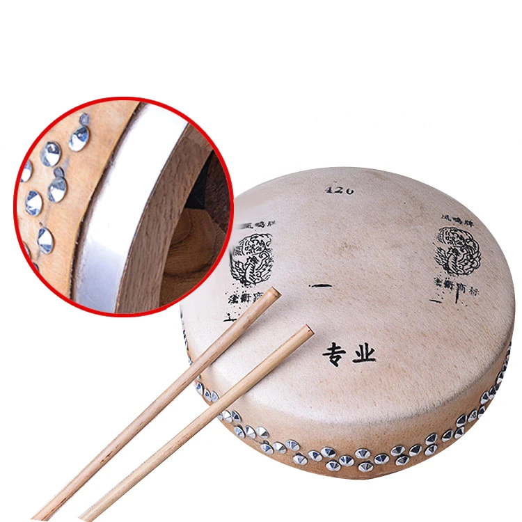 Лидер продаж, популярный продукт 418, барабан для оперы из красного дерева, барабан для оперы из воловьей кожи, барабан для оперы