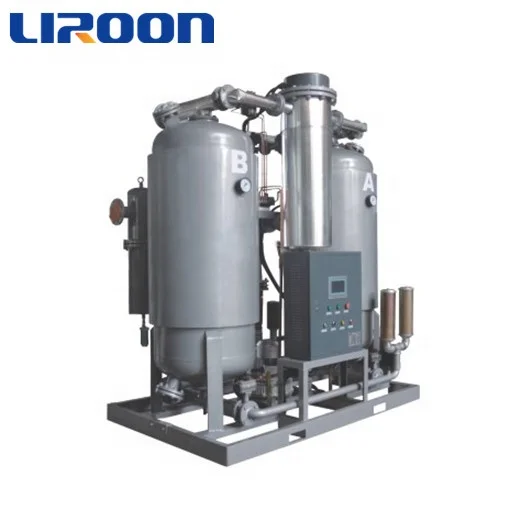 Twin tower Hot regeneration desiccant air dryer with reliable electric heater