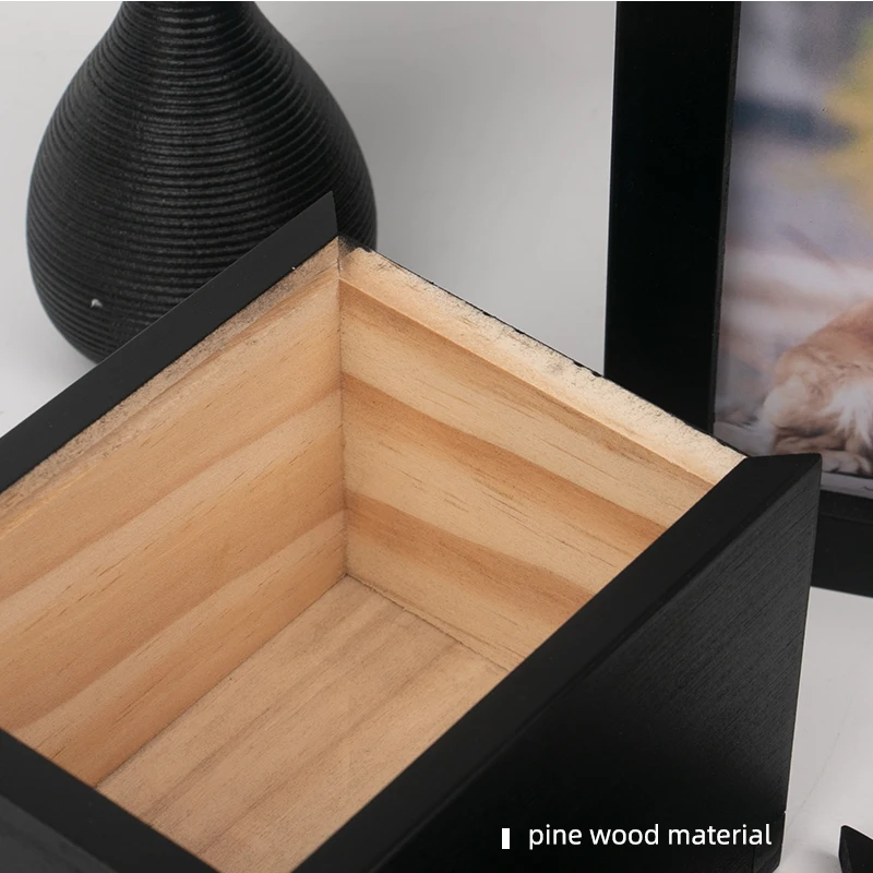 urna para mascota de madera wooden urn box wood pet urn for cremation ashes keepsake urna perro animal urn