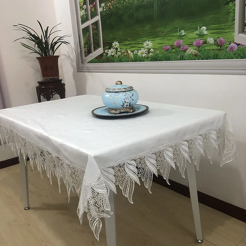 MOHAP Best Sale Customized Embroidery Table Covers Tablecloth Runner Doily Place mat