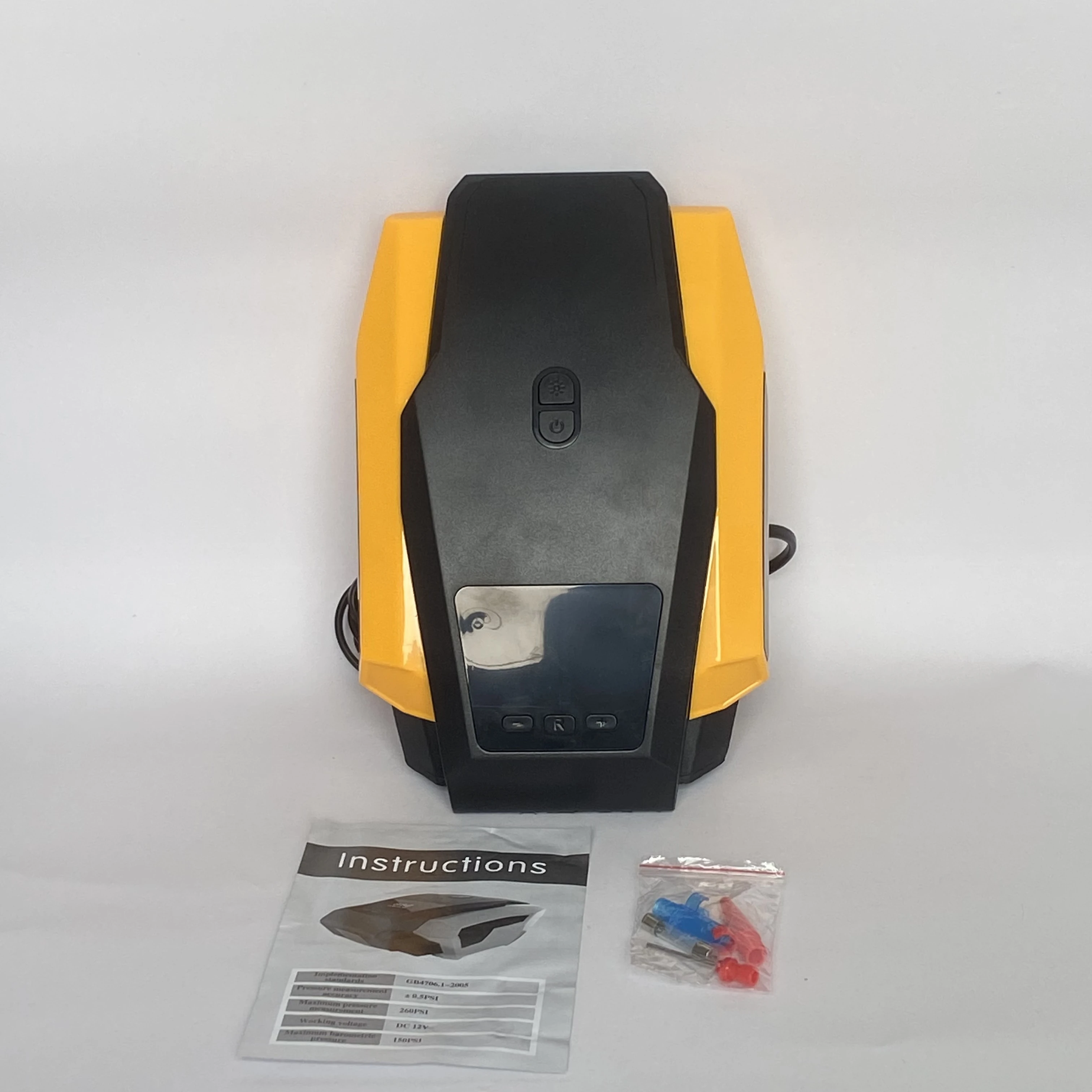 AC 220 Volt Home Use 250PSI Portable Cars Tire Inflator DC 12V Car Tyre Inflator Air Compressor Pump with LED Light