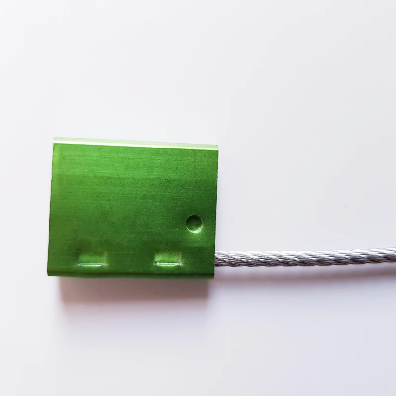 1.8 2.5 3.5mm diameter 400mm green color aluminum alloy cable entry seals for containers