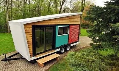 
tiny house home on wheels with trailer 