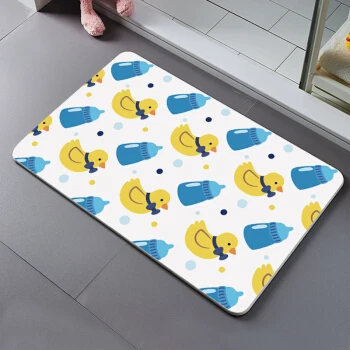 
modern home improvement fast drying diatomite bath mat 2020 New household shower mat 