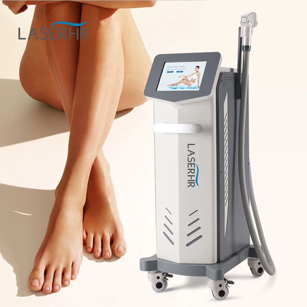 DIMEI Permanent Female Epilator 808nm Fiber Coupled Laser Diode Painless Hair Removal Machine for Sale