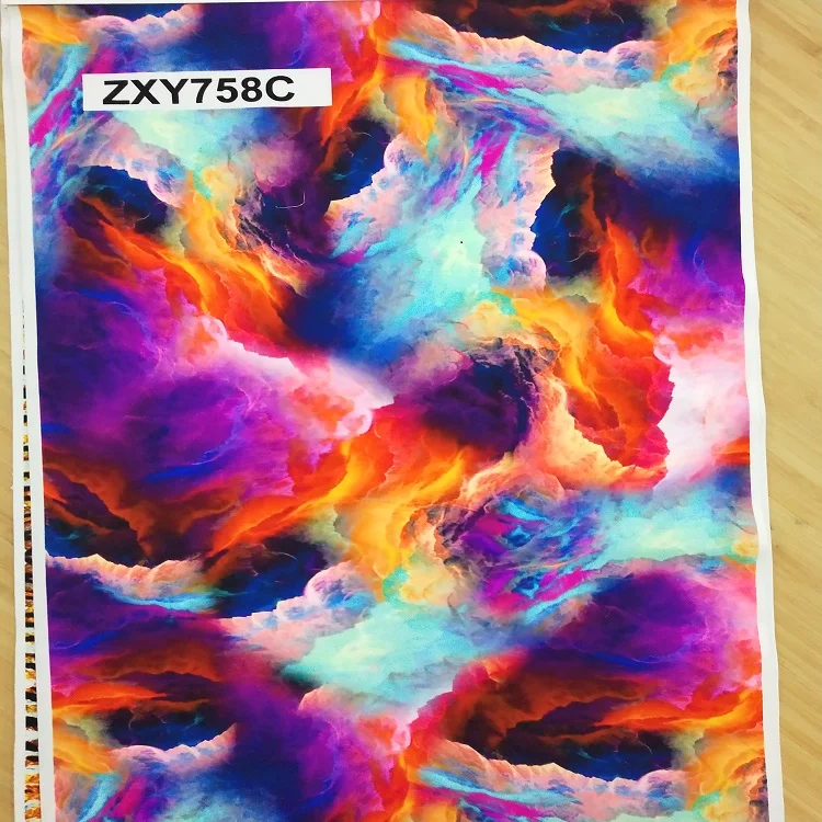 2019 New Printing Stretch Fabric 80% Polyamide 20% Elastane Fabric From China Supplier