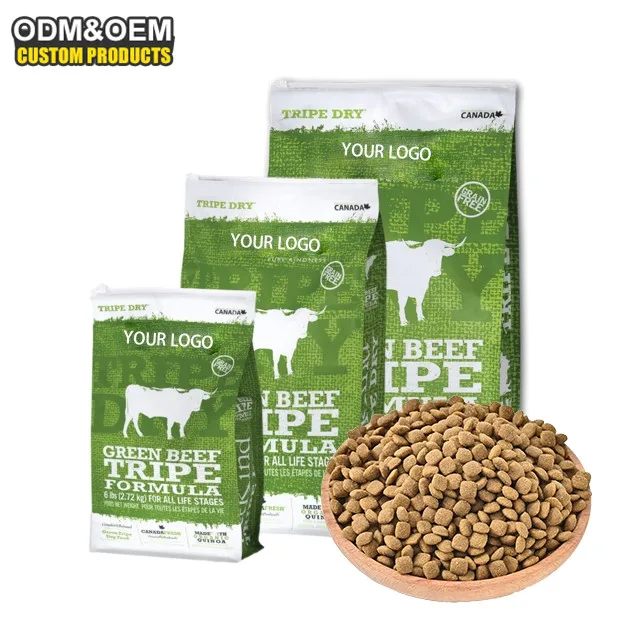 Pure Natural Organic Healthy Dog Food High Protein Grain Free Bulk Dry Dog Food Super Premium Beef Flavor Vitality Dog Food