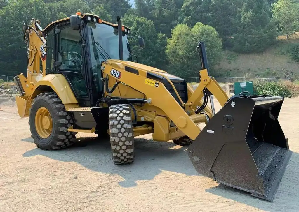 Ready to ship used Backhoes loader machine Caterpillar 420D 420F 416E 432F in discount good price