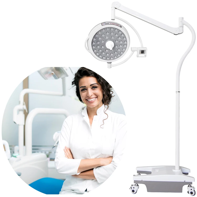 Factory price of YCLED700L Ceiling Double Dome Shadowless Operating Lamps LED Surgical Light