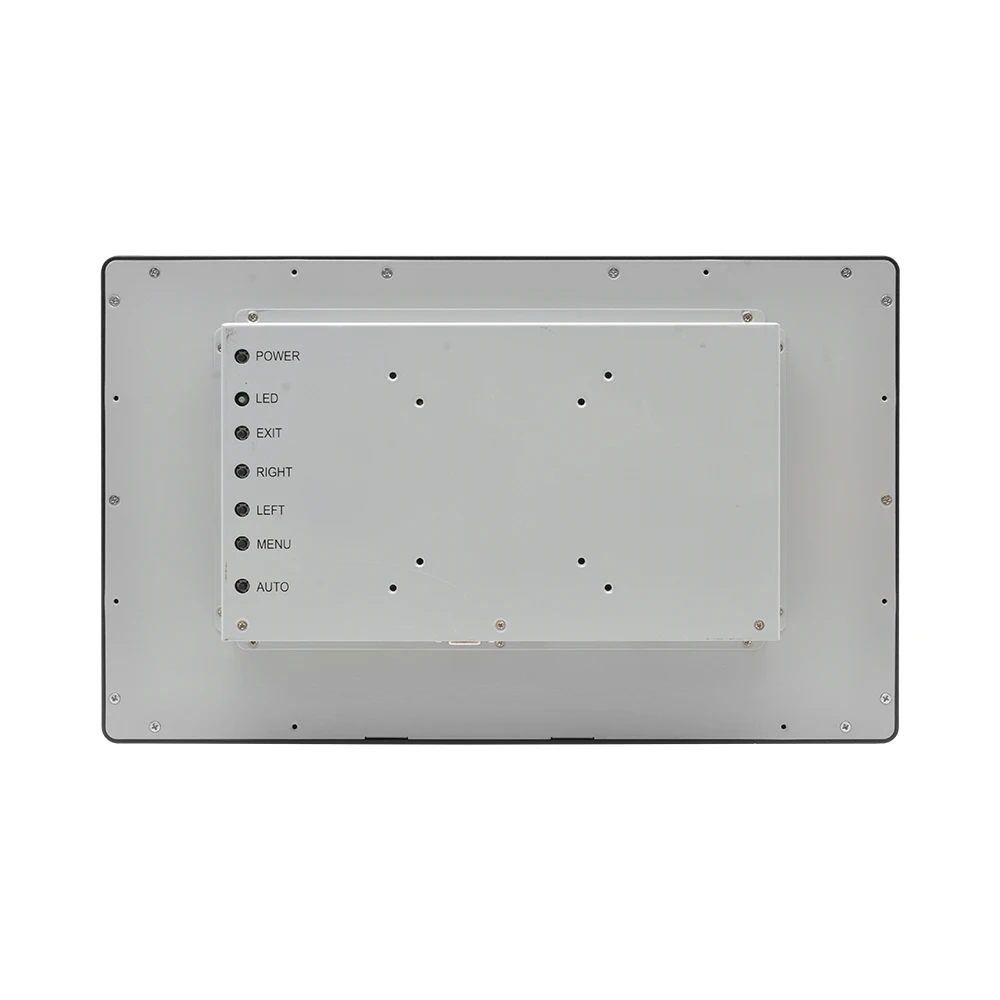 Wall VESA Mount 15 inch Open Frame PCAP Multi Touchscreen Touch Screen Monitor TFT LCD 4:3 HD Display with VGA  DVI Port