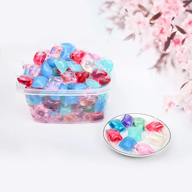 Polyva wash beads detergent liquid laundry pods organic soap liquid laundry detergent pod washing gel capsule