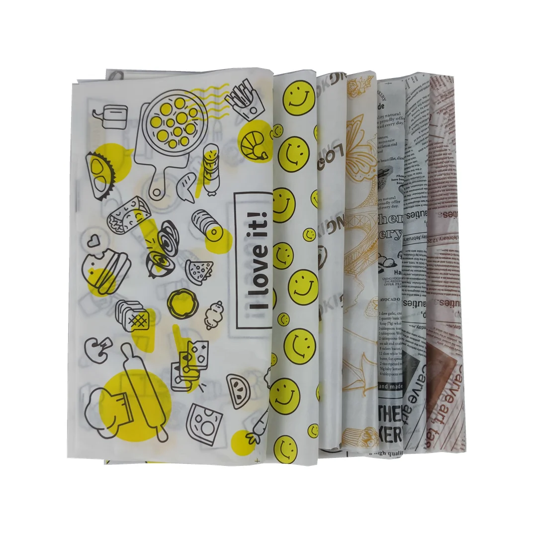 92mmx 1000mm Singapore Newspaper Print Sandwich Pack Cookieaging Greaseproof Paper In Roll