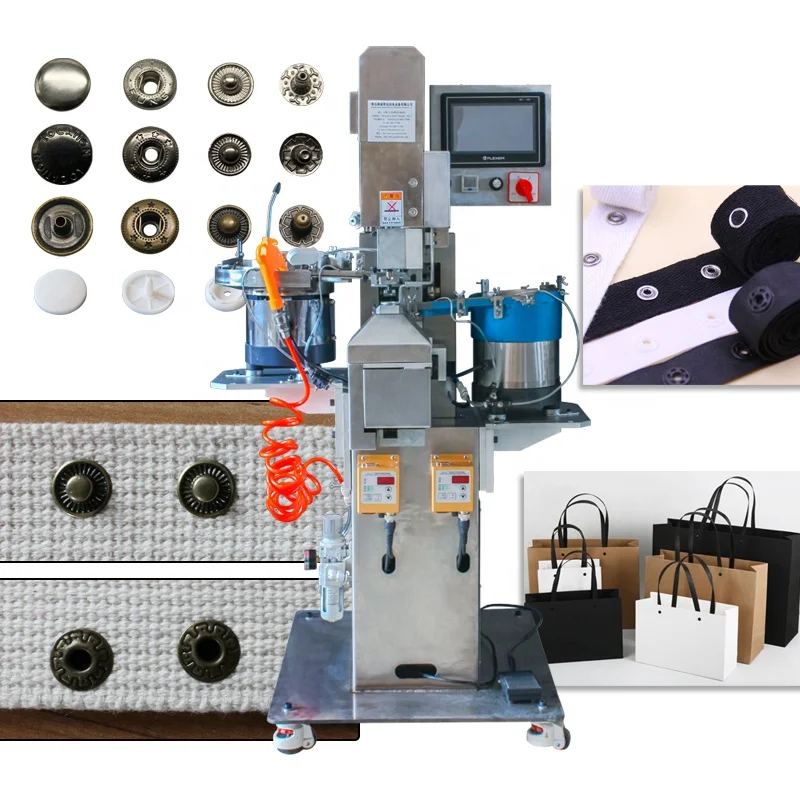 Fully Automatic Snap Button Manufacturing Machine Install Snap Button Machine