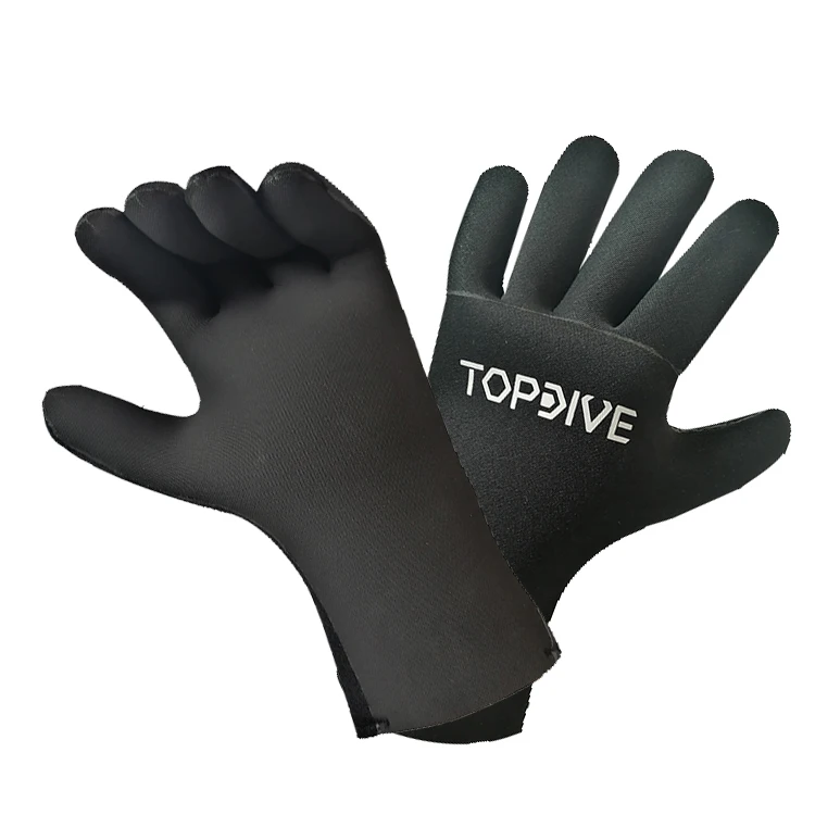 Non Slip 3mm Custom Logo Recycled Surf Swim Neoprene Diving Gloves