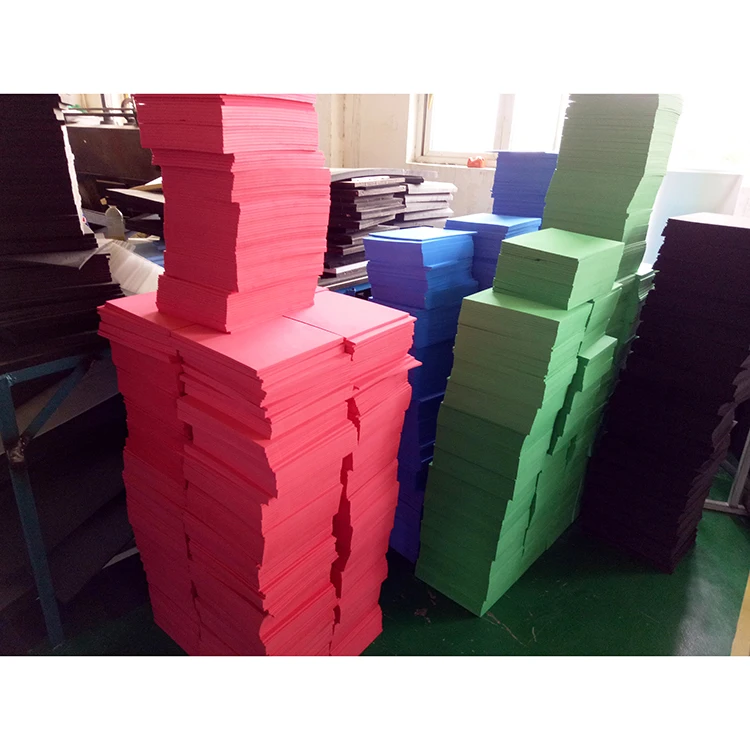 PVC free foam board 5mm 15mm 18mm 30mm soundproof material eva foam sheet
