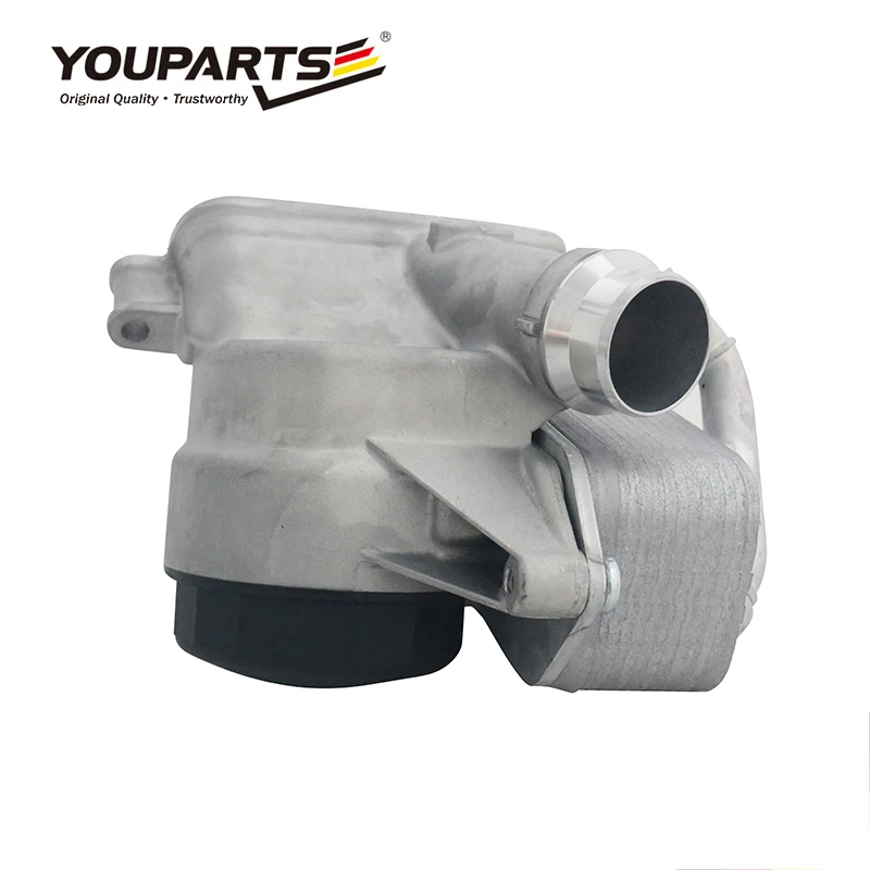 Youparts Car Spare Parts Oil Filter Cover Engine Oil Filter Housing For BMW OEM 11428637812